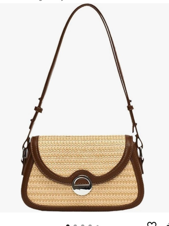 Handbags - Straw Crossbody Bag for Women Small Shoulder Handbag Fashion Hobo
